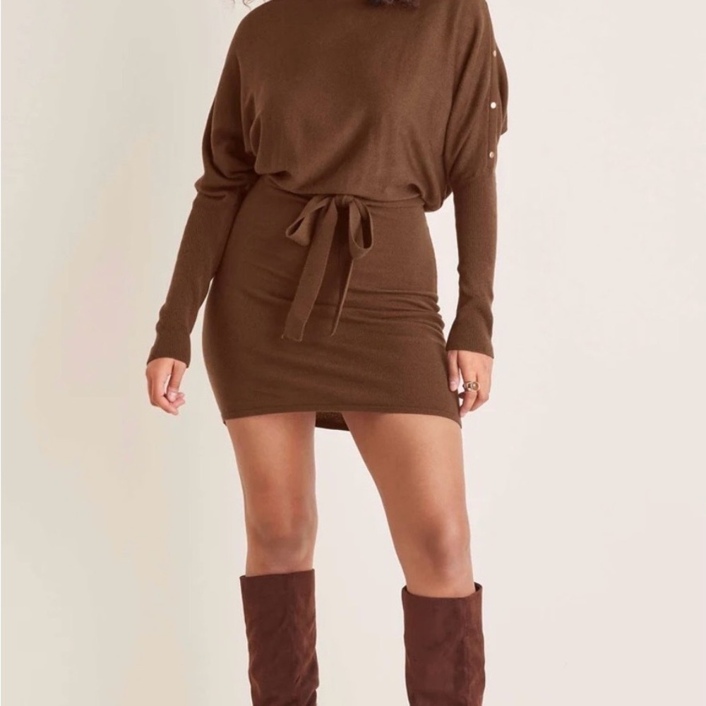 Venus Dolman Sleeve Sweater Dress